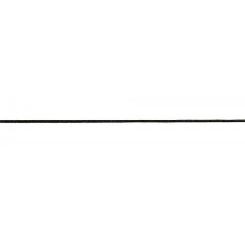 Collier cordon noir longueur 42 cm