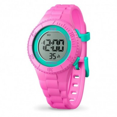 Montre Ice digit , pinkturquoise small 021275