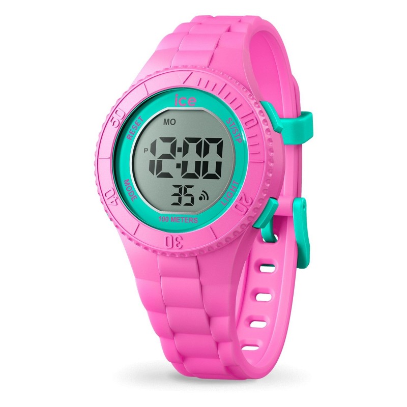 Montre Ice digit , pinkturquoise small 021275