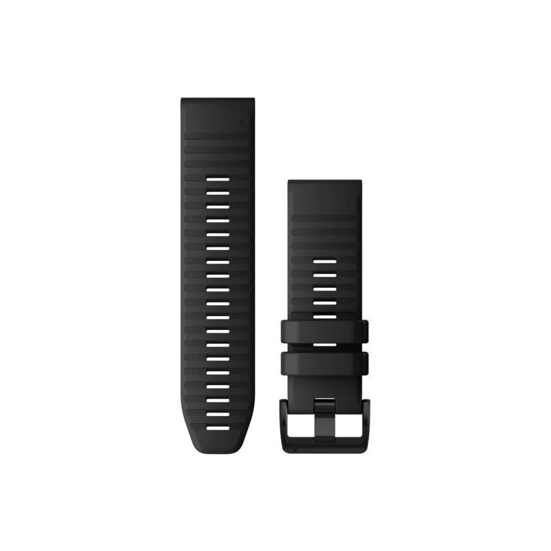 Bracelet pour montre Garmin quickFit en silicone noir largeur 26 mm pour fénis 5x et 6x 010-12864-00