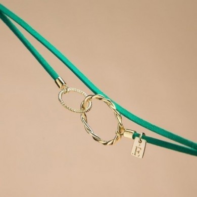 Bracelet flowerforzo'é Lilou verde