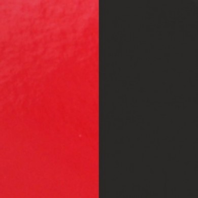 Vinyls rouge vernis noir bague