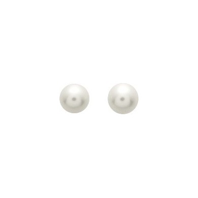 Boucles d'oreilles perles de culture et or