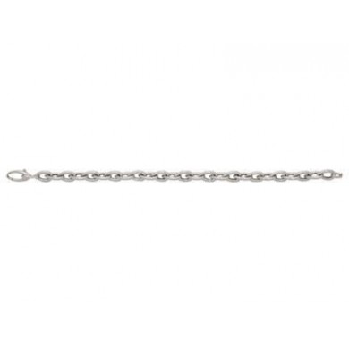 Bracelet en argent rhodié