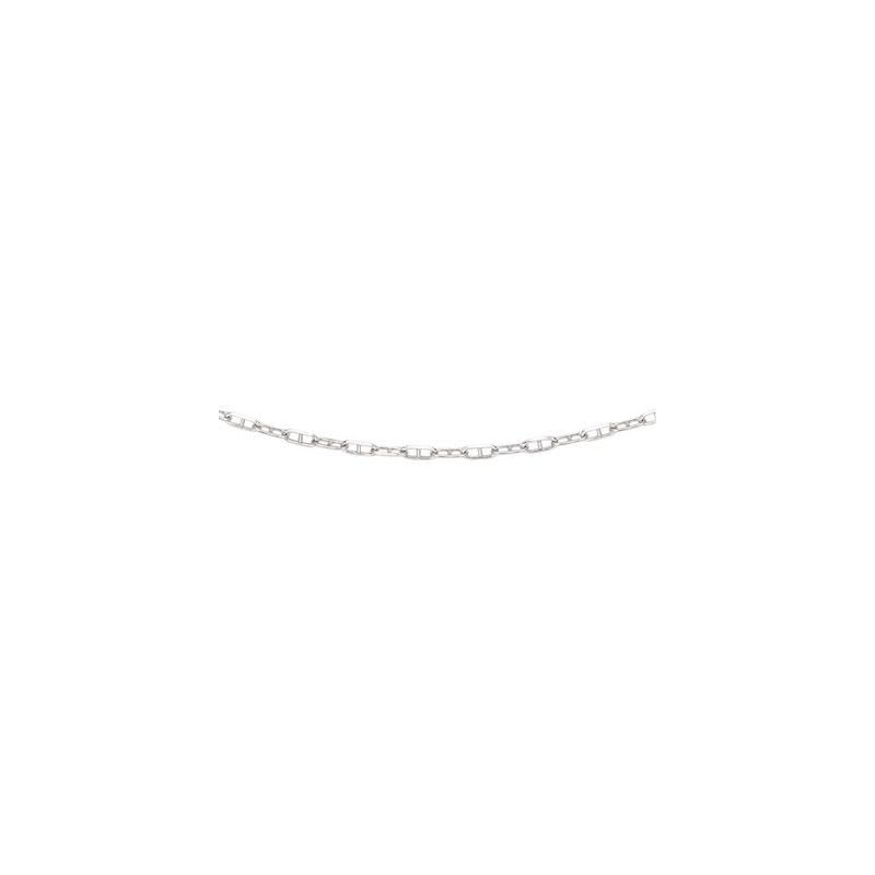 Chaine en argent rhodié pour homme Chaine en argent rhodié pour homme