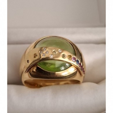 Bague en or 750 millièmes